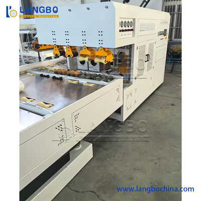 Машина для раструбовки ПВХ труб малого диаметра 16-50 мм с сенсорным управлением и одношнековым экструдером