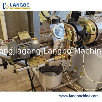 Гранулятор Мастербатч заполнителя штрангпресса винта большего представления конический двойной