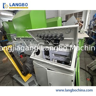 HDPE ведро отходы паллетные измельчение Большой пластиковый резервуар Одноствольный шахты измельчитель