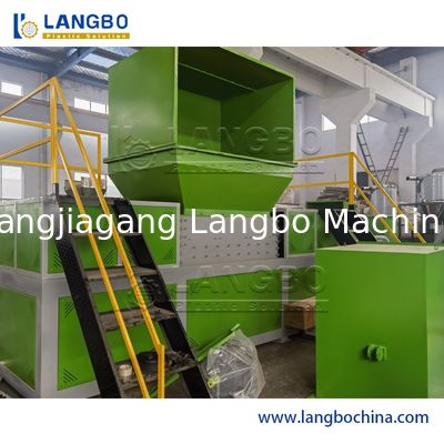 Дробилка для дерева/металла/пластика/картона/лома, машина для измельчения отходов на кухне, миниатюрная двухвальная дробилка