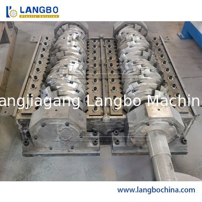 HDPE ПВХ PP кусочек трубки мешки пленки дробилки Shredder шлифовальная машина