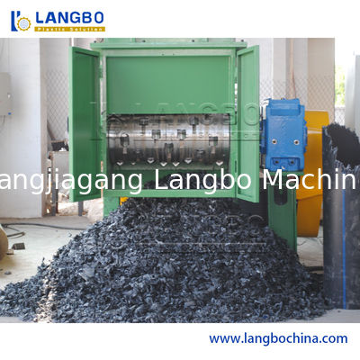 Большие HDPE PE PP куски Пластмассовые трубы дробилка с экспортной стандартной упаковкой