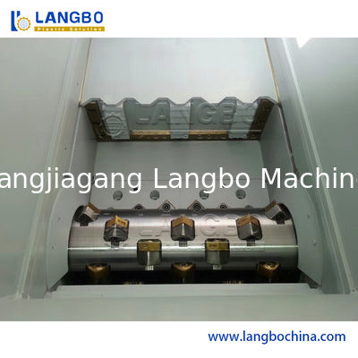 Одиночный шредер вала для пластмассы плавит шишки 110KW