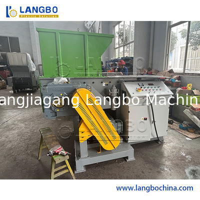 HDPE трубы одноствольный шредер резиновый головка переработка пластиковых отходов шредер машины цена