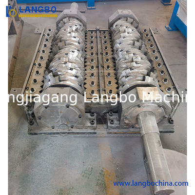 Двухвальный измельчитель отходов: картон, бумага, шины, резина, металлолом, древесные отходы, бруски, бочки, барабаны, трубы и пластик для переработки