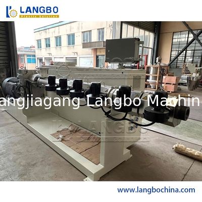 Пластиковый штрангпресс одиночного винта 150 - 1500КГ/скорость х для трубы нечистот ПЭ