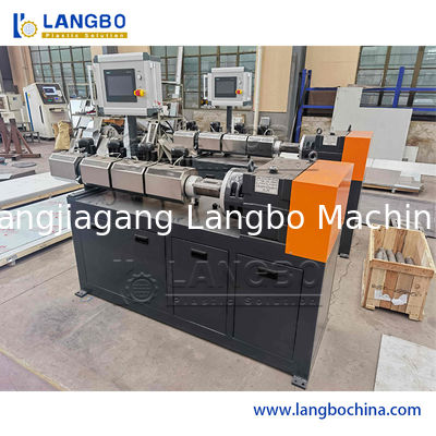 Машина штрангпресса утверждения ИСО пластиковая повторно используя, одиночная машина штрангпресса пе