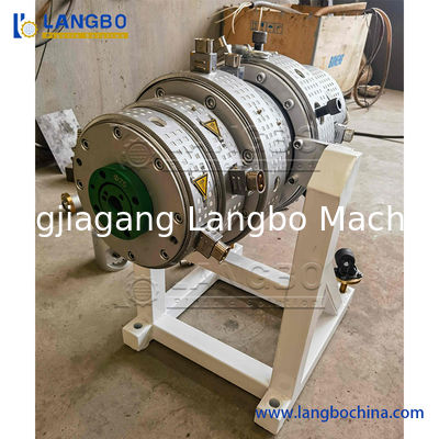 Оптовая линия экструзии труб из пластика PE HDPE PPR для водоснабжения, газа и нефти, одношнековый экструдер