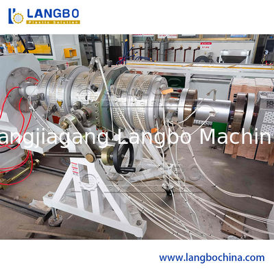 Машина для изготовления однослойных или многослойных HDPE PE PPR PVC пластиковых труб