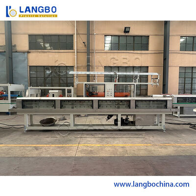 Разнослоистая линия 16mm до 63mm 180kg/PLC штранг-прессования трубы Ppr h Сименс