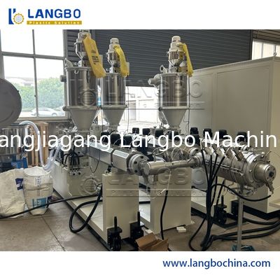 Производственная линия 350kgs трубы Ppr штранг-прессования Co pe/трубка слоя h Multi