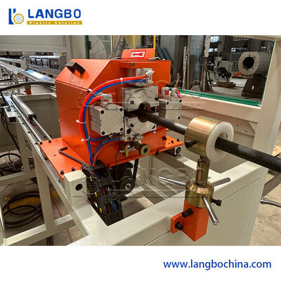 Линия экструзионной трубы PPR большого диаметра с скоростью производства 12 м/мин и управлением ПЛК SIEMENS