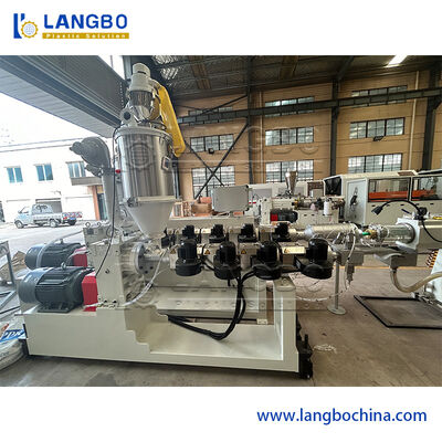 Линия экструзионной трубы PPR большого диаметра с скоростью производства 12 м/мин и управлением ПЛК SIEMENS