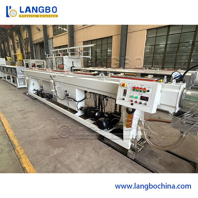 Линия экструзионной трубы PPR большого диаметра с скоростью производства 12 м/мин и управлением ПЛК SIEMENS