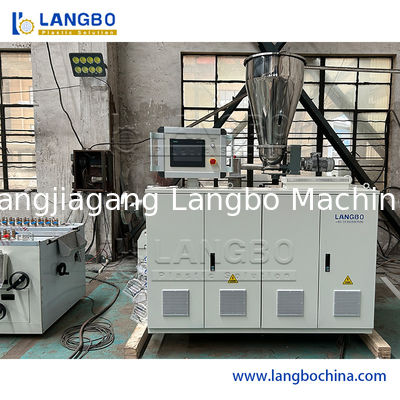 Линия штранг-прессования профиля ПВК 20 м пластиковая для делать угла потолка стены кафельный