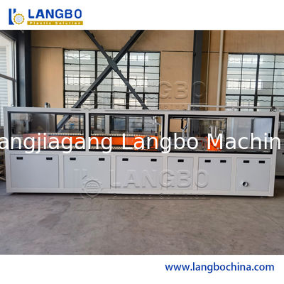 Линия штранг-прессования профиля ПВК 150КГ/Х с управлением экрана касания Пльк энергосберегающим