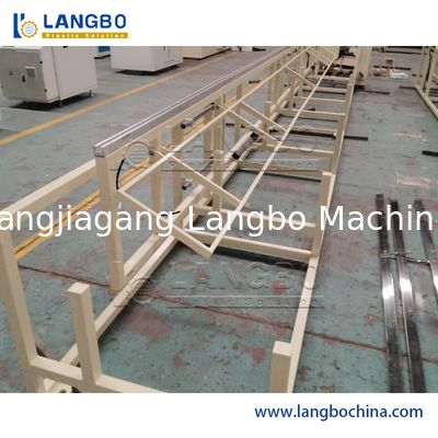 линия штранг-прессования профиля ПВК 300мм с коническим двойным штрангпрессом винта