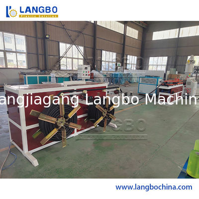 PVC PP PE Extensible Pipe Plastic Corrugated Hose Making Machine