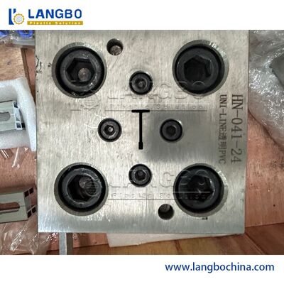 55 кВт двигательная мощность ПВХ экструдер профиля для гладкой точной экструзии профиля