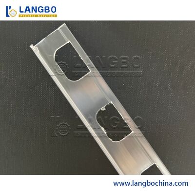 55 кВт двигательная мощность ПВХ экструдер профиля для гладкой точной экструзии профиля