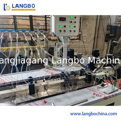 Supermarket Shelves Plastic Label Extrusion Making Machine Plastic Price Tag Strip Production Line