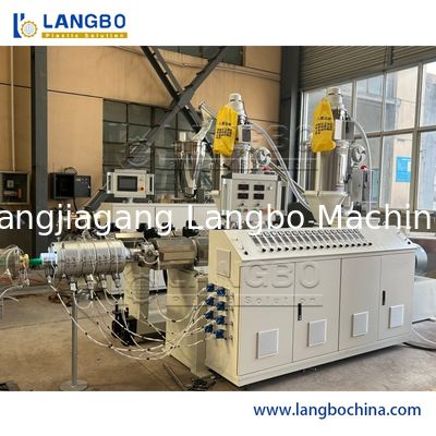 Пластиковая линия диаметр штранг-прессования трубы ППР винта двойника инвертора АББ различный