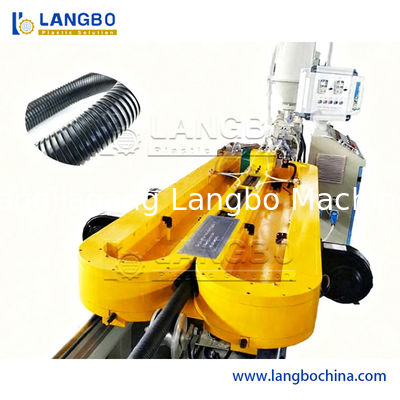 PVC Double Wall Corrugated Pipe Extrusion Production Line PVC PE Pipe Making Machine