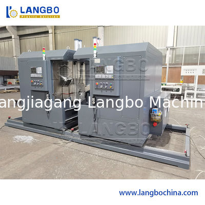 Машина для нанесения нитей на трубы из ПВХ с управлением CNC/PLC для труб 16-160 мм и автоматического центрирования