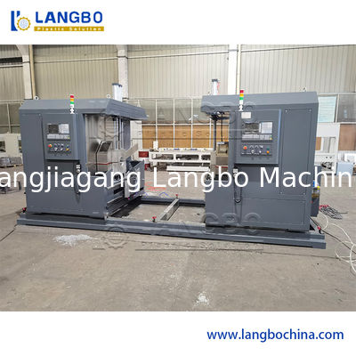 Машина для нанесения нитей на трубы из ПВХ с системой управления CNC/PLC диапазоном 16-160 мм и автоматическим центрированием и подачей