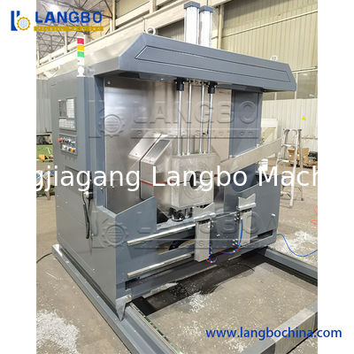 Машина для нанесения нитей на трубы из ПВХ с системой управления CNC/PLC диапазоном 16-160 мм и автоматическим центрированием и подачей