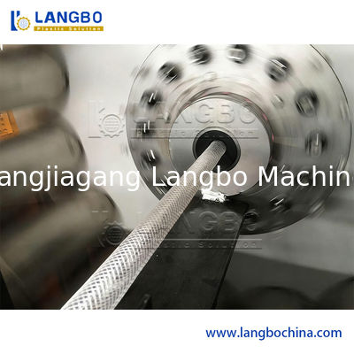 Машина для производства армированного шланга для двора из ПВХ с оплеткой из волокна