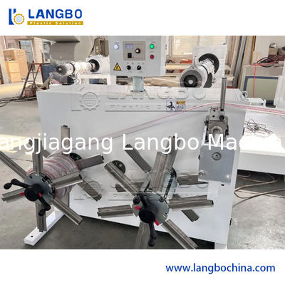 Машина для производства садовых шлангов из мягкого ПВХ, армированного волокном, линия экструзии шлангов из ПВХ