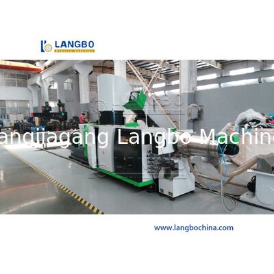 Отходы пластмассы PE PP ABS Водяной кольцевой гранулирующей машины