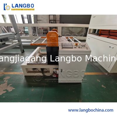 Автоматический лист ПВК делая машину, производственную линию ПВК панели полости силы 55КВ