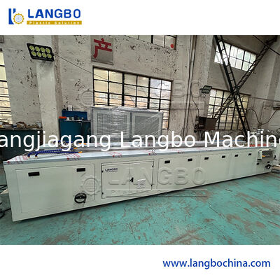 55/110 Конический двухшнековый экструдер для экструзии профилей ПВХ для кабельного канала 1180 мм с мощностью двигателя 22 кВт