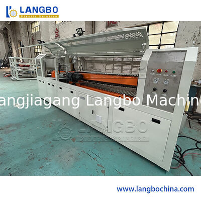 PVC Profile Extrusion Line with 55/110 Conical Twin Screw Extruder for 1180mm Cable Trunking and 22KW Motor Power