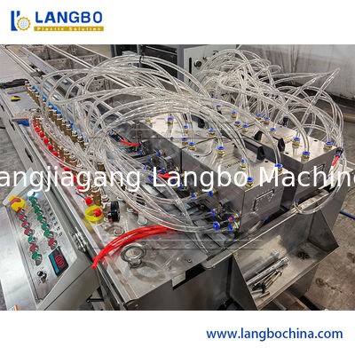 Factory Price 55/110 Conical Twin Screw Extruder PVC Cable Trunking Extrusion Line with 1180mm Profile Size and 22KW Motor Power