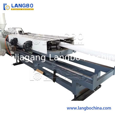 PP PVC UPVC Opvc Трубопроводная экструзионная линия Газоводная труба водоснабжение Дренаж Электрический шланг трубы Производство одностенной гофрированной пластиковой трубы Экструзионная линия