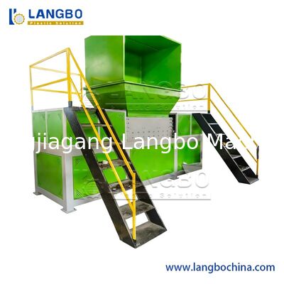 Промышленная двойная вальная дробилка дробилка для металлов/пластмасс/пилотов/гумуса/машин для переработки древесины