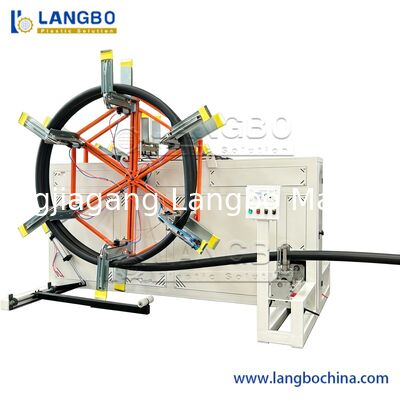 Автоматическая пластмассовая HDPE PE кабельная труба для воды экструдер экструзионная машина