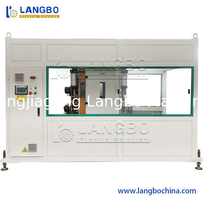 Экструзионная линия для производства пластиковых труб из полиэтилена большого диаметра с полыми стенками, двухшнековый экструдер