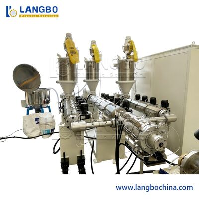 Высокоскоростной пластиковый профиль ППР водоотводные трубы изготовления экструзии одновинтовый