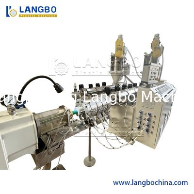 Пластиковая продукция штранг-прессования трубы PPR с линией дистанционным управлением Марк PLC 63mm