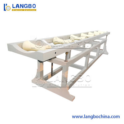 UPVC 75-250 мм ПВХ трубная экструзионная линия машина с экструдером 80/156