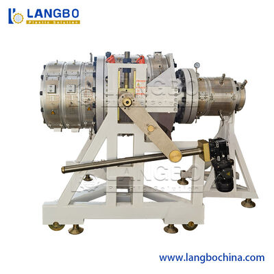 Штрангпресс винта пластиковой машины производственной линии трубы PVC конический двойной