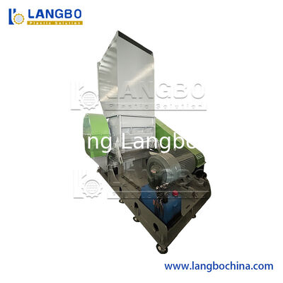 Машина для измельчения пластиковых отходов: плёнка, тканые мешки, обувь, двухроторный, однороторный шредер, дробилка для пластика