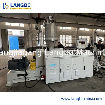 Коническая линия измерять штранг-прессования трубы ППР веса трубы винта близнеца онлайн