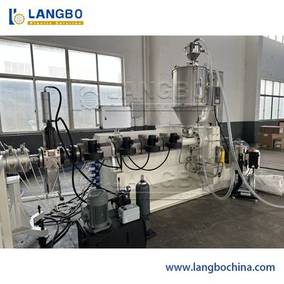 Линия для экструзии труб из ППР 16-63 мм с одношнековым экструдером 60 мм