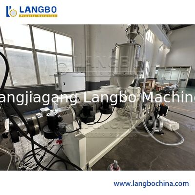 Линия штранг-прессования трубы КЭ полноавтоматическая пластиковая для труб водопровода ППР холодных/горячих