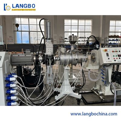 Коническая линия измерять штранг-прессования трубы ППР веса трубы винта близнеца онлайн